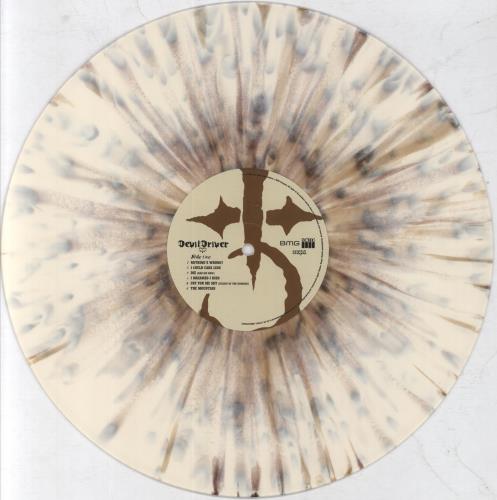 DevilDriver DevilDriver - White, Orange & Gold Splatter vinyl LP album (LP record) UK 1Q0LPDE817531