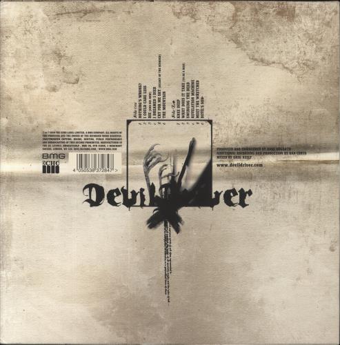 DevilDriver DevilDriver - White, Orange & Gold Splatter vinyl LP album (LP record) UK 1Q0LPDE817531