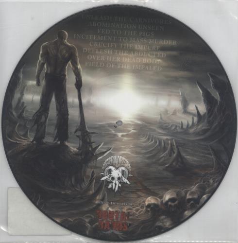 Devourment Unleash The Carnivore picture disc LP (vinyl picture disc album) Swiss -5YPDUN891559