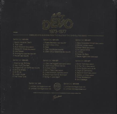 Devo Art Devo - Deluxe Edition - Industrial Death Edition - Sealed Vinyl Box Set UK DVOVXAR859562