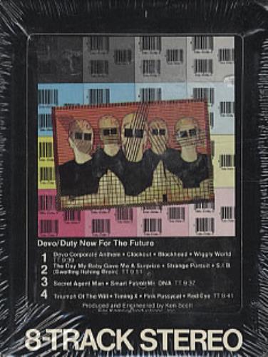 Devo Duty Now For The Future 8-track cassette US DVO8TDU313676