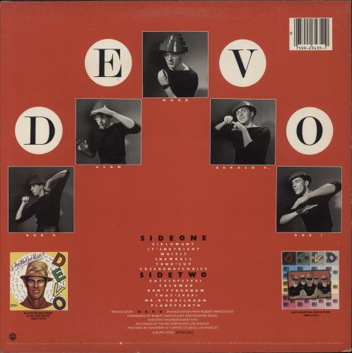 Devo Freedom Of Choice vinyl LP album (LP record) US DVOLPFR388352