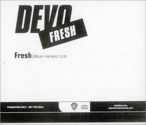 Devo Fresh CD single (CD5 / 5") US DVOC5FR509642