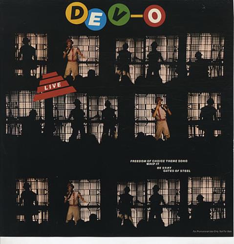 Devo Live 12" vinyl single (12 inch record / Maxi-single) US DVO12LI329057