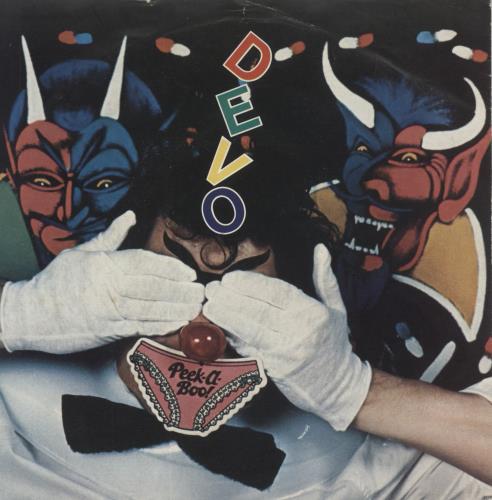 Devo Peek-A-Boo 7" vinyl single (7 inch record / 45) UK DVO07PE703310