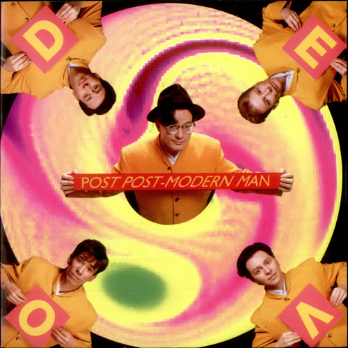 Devo Post Post-Modern Man 7" vinyl single (7 inch record / 45) UK DVO07PO91244