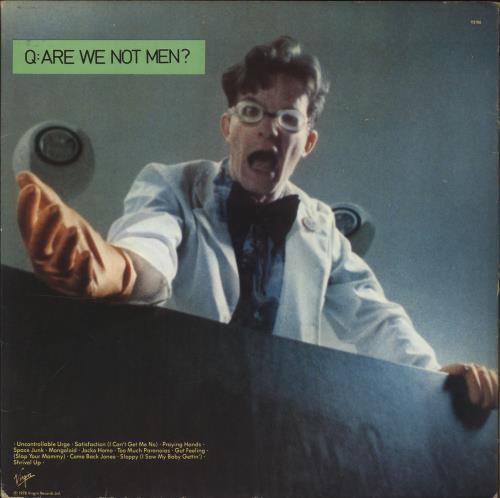 Devo Q: Are We Not Men? A: We Are Devo! - Green vinyl vinyl LP album (LP record) UK DVOLPQA701230