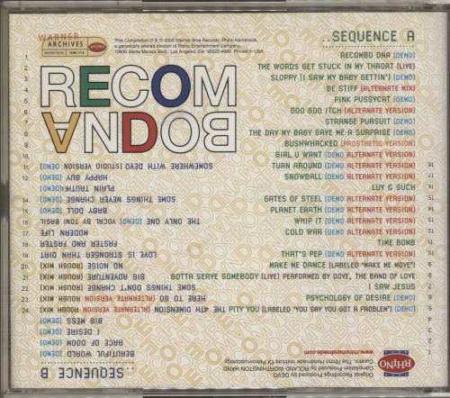 Devo Recombo DNA 2 CD album set (Double CD) US DVO2CRE870780