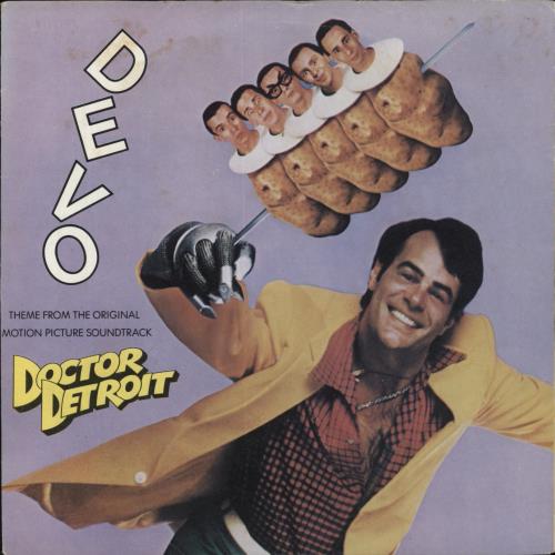 Devo Theme From Doctor Detroit 7" vinyl single (7 inch record / 45) UK DVO07TH858066