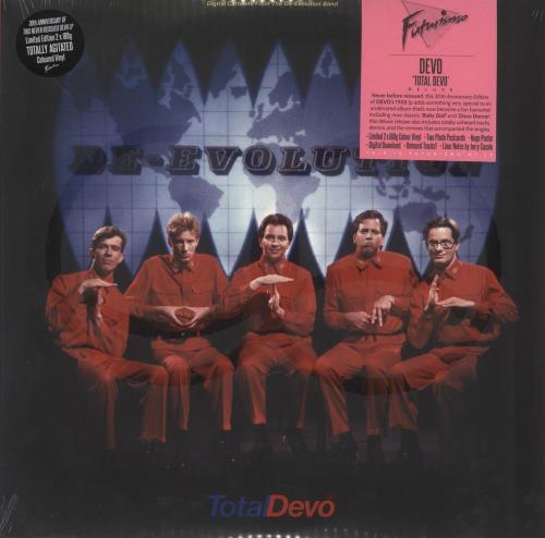 Devo Total Devo - Totally Agitated Vinyl - Sealed 2-LP vinyl record set (Double LP Album) UK DVO2LTO864435