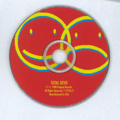 Devo Total Devo CD album (CDLP) US DVOCDTO870681