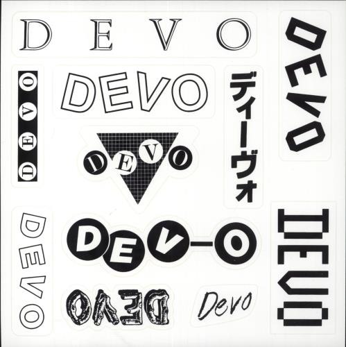 Devo Turn Around: B-Sides & More [1978-1984] - Red with White & Black Marble Vinyl vinyl LP album (LP record) US DVOLPTU859944