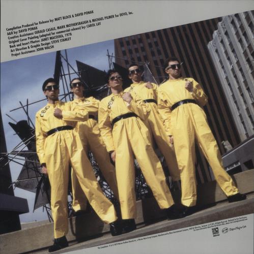 Devo Turn Around: B-Sides & More [1978-1984] - Red with White & Black Marble Vinyl vinyl LP album (LP record) US DVOLPTU859944