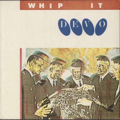 Devo Whip It - EX 12" vinyl single (12 inch record / Maxi-single) UK DVO12WH874583