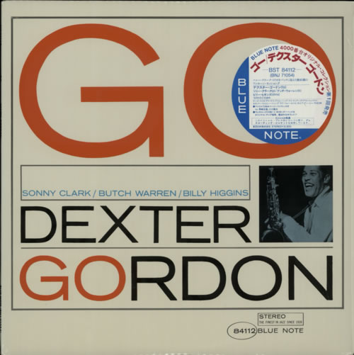Dexter Gordon Go! vinyl LP album (LP record) Japanese DD9LPGO594230