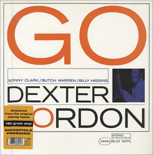 Dexter Gordon Go - 180gm vinyl LP album (LP record) UK DD9LPGO405474