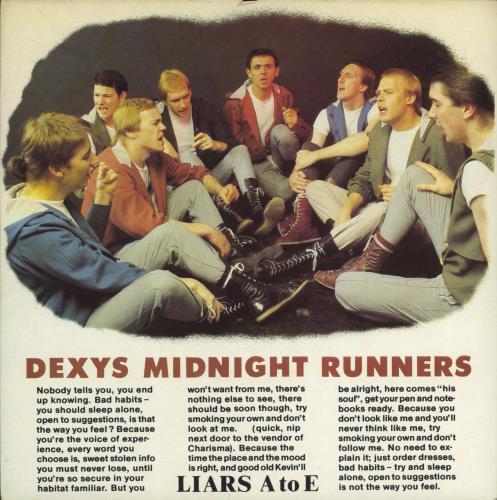 Dexys Midnight Runners Liars A to E - paper label 7" vinyl single (7 inch record / 45) UK DEX07LI413959