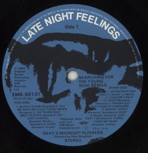 Dexys Midnight Runners Searching For The Young Soul Rebels vinyl LP album (LP record) Japanese DEXLPSE606524