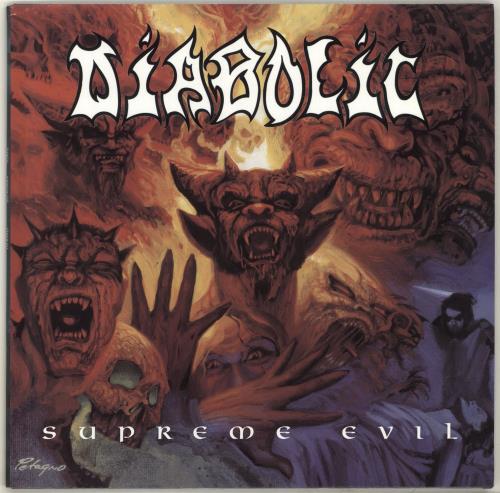 Diabolic Supreme Evil vinyl LP album (LP record) Dutch QMILPSU702412