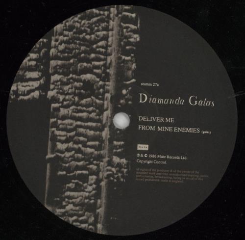 Diamanda Galas The Divine Punishment vinyl LP album (LP record) UK GLSLPTH299225