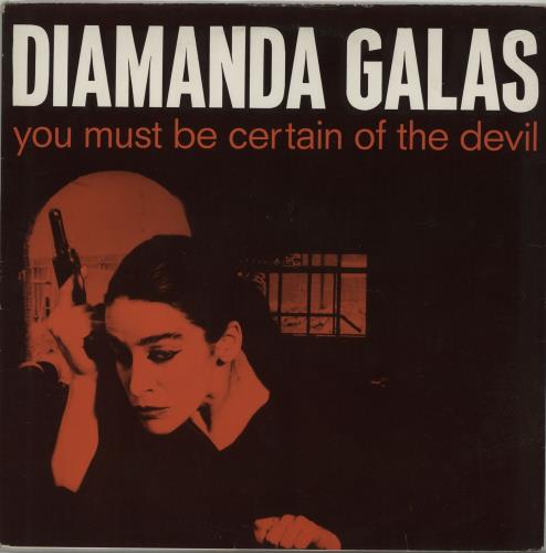 Diamanda Galas You Must Be Certain Of The Devil vinyl LP album (LP record) UK GLSLPYO665555