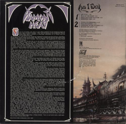 Diamond Head Am I Evil vinyl LP album (LP record) UK DIHLPAM465686