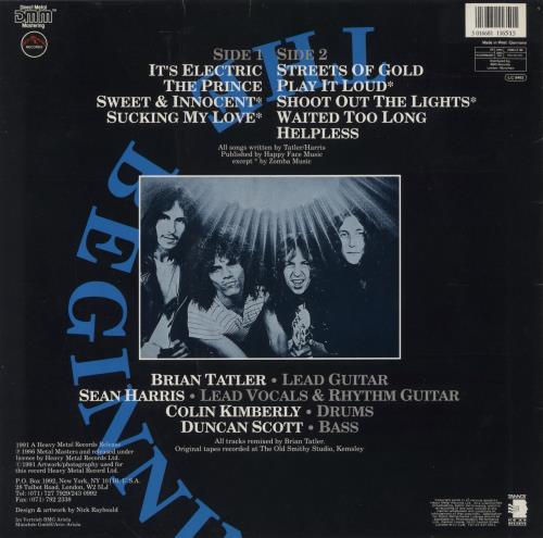 Diamond Head Behold The Beginning vinyl LP album (LP record) UK DIHLPBE849741