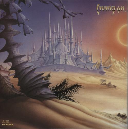 Diamond Head Borrowed Time + Poster vinyl LP album (LP record) UK DIHLPBO767211