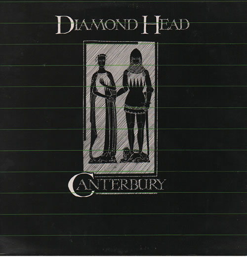 Diamond Head Canterbury + inserts vinyl LP album (LP record) UK DIHLPCA635071