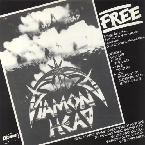 Diamond Head Canterbury vinyl LP album (LP record) UK DIHLPCA115489