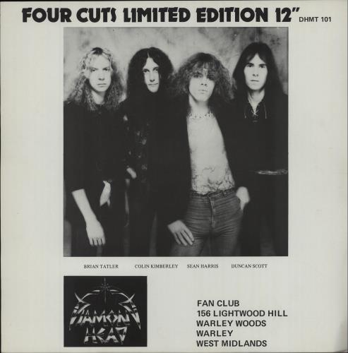 Diamond Head Four Cuts + Insert - EX 12" vinyl single (12 inch record / Maxi-single) UK DIH12FO672070