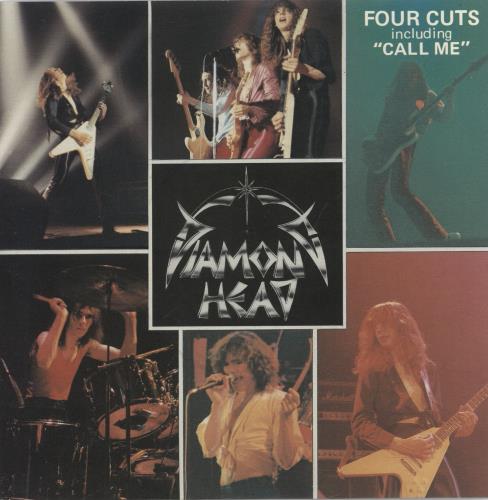 Diamond Head Four Cuts EP - p/s 7" vinyl single (7 inch record / 45) UK DIH07FO189664
