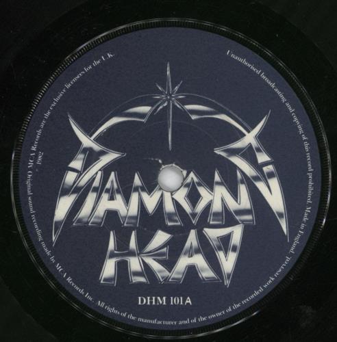 Diamond Head Four Cuts EP - p/s 7" vinyl single (7 inch record / 45) UK DIH07FO189664