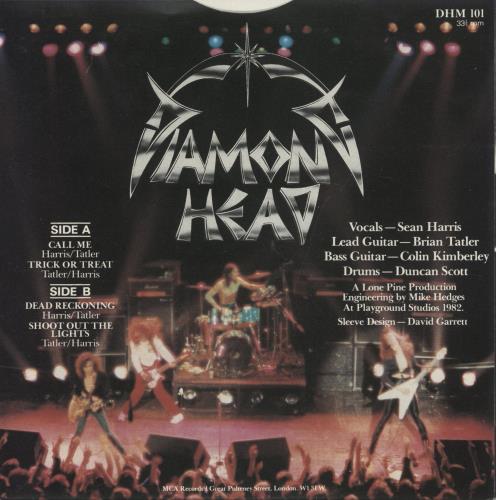 Diamond Head Four Cuts EP - p/s 7" vinyl single (7 inch record / 45) UK DIH07FO189664