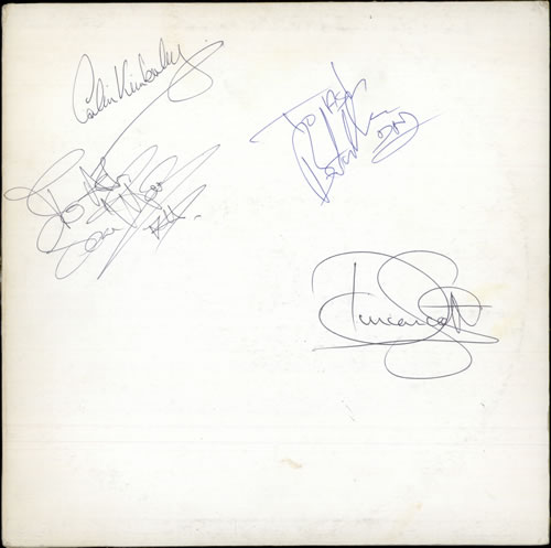 Diamond Head Lightning To The Nations - Printed labels/Autographed vinyl LP album (LP record) UK DIHLPLI439443
