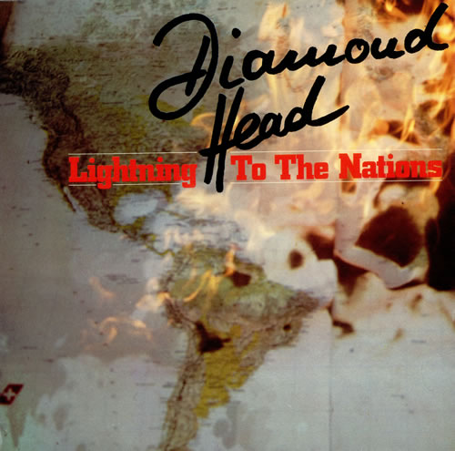 Diamond Head Lightning To The Nations vinyl LP album (LP record) German DIHLPLI489975