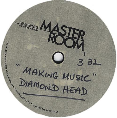 Diamond Head Making Music acetate UK DIHATMA373985