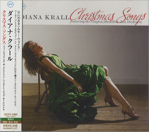 Diana Krall Christmas Songs CD album (CDLP) Japanese DKRCDCH445940