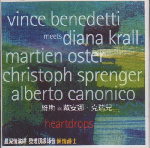 Diana Krall Heartdrops CD album (CDLP) Chinese DKRCDHE649744