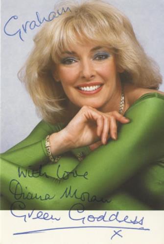 Diana Moran Signed Photograph photograph UK DM7PHSI429630