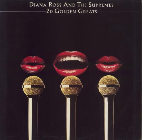 Diana Ross & The Supremes 20 Golden Greats vinyl LP album (LP record) UK D/SLPGO563300