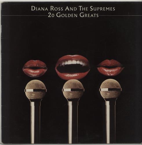 Diana Ross & The Supremes 20 Golden Greats vinyl LP album (LP record) UK D/SLPGO656003