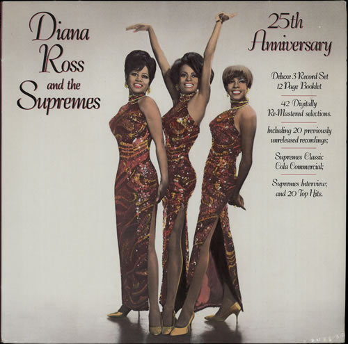 Diana Ross & The Supremes 25th Anniversary 3-LP vinyl record set (Triple LP Album) German D/S3LTH573269