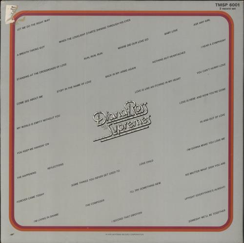 Diana Ross & The Supremes Anthology 2-LP vinyl record set (Double LP Album) UK D/S2LAN388501