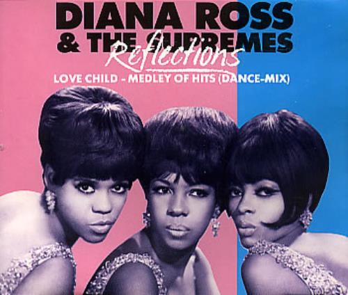 Diana Ross & The Supremes Reflections CD single (CD5 / 5") German D/SC5RE110400