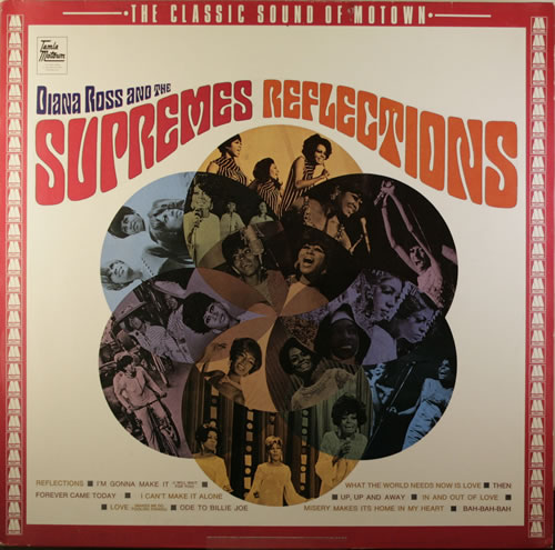 Diana Ross & The Supremes Reflections vinyl LP album (LP record) German D/SLPRE551893