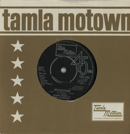 Diana Ross & The Supremes Reflections 7" vinyl single (7 inch record / 45) UK D/S07RE576371