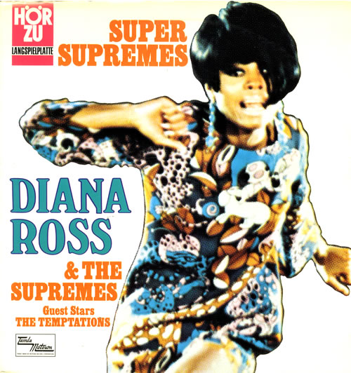 Diana Ross & The Supremes Super Supremes vinyl LP album (LP record) German D/SLPSU563298
