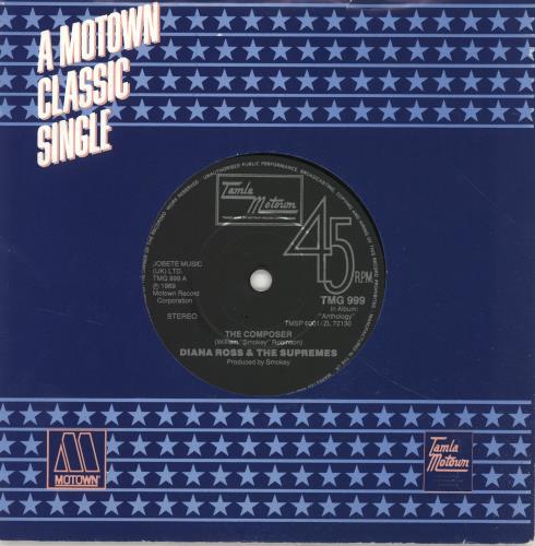 Diana Ross & The Supremes The Composer 7" vinyl single (7 inch record / 45) UK D/S07TH691770