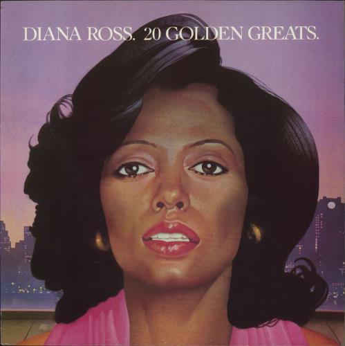 Diana Ross 20 Golden Greats vinyl LP album (LP record) UK DIALPGO816673
